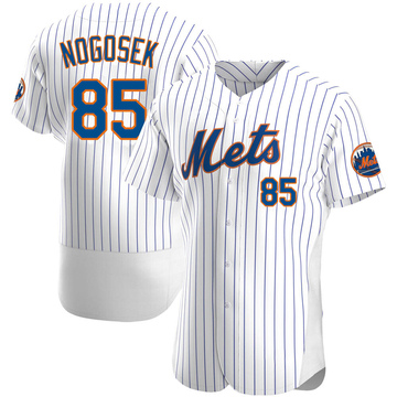 Stephen Nogosek Men's Authentic New York Mets White Home Jersey