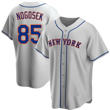 Stephen Nogosek Men's Replica New York Mets Gray Road Jersey