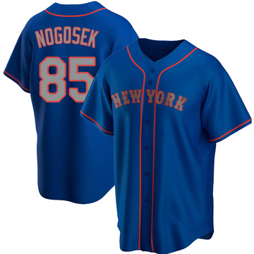 Stephen Nogosek Men's Replica New York Mets Royal Alternate Road Jersey