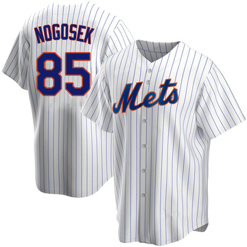 Stephen Nogosek Men's Replica New York Mets White Home Jersey